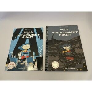 Lot Of 2 Hilda Books Children's Graphic Novels by Luke Pearson Hardcover
